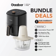 Gaabor Flash Deal Bundle 2L Blender MG15M01A and 4L Air Fryer AF40M BK03A