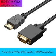 HDTV TO VGA Adapter Cable Host Computer Monitor Notebook Projector Cable HDTV TO VGA Cable