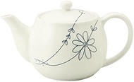 Flower Line FLLA9P2 Pot Teapot II 7.1 x 4.1 x 4.1 inches (18 x 11 x 10.5 cm), 16.2 fl oz (465 cc)