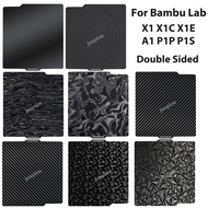 Build 257 Smooth Textured PEI PEO For A1 Bambulab P1s X1c Plate Double Side Spring Sheet