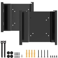 (Pack of 2) Mount for Lenovo Tiny VESA System Mounting Bracket, Mini PC Mount for Lenovo ThinkCentre