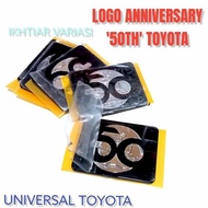 Toyota Anniversary Logo 50 Years Toyota Emblem 50 Years Toyota Best Quality