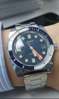 vintage  anker skin diver 皮潛 citizen