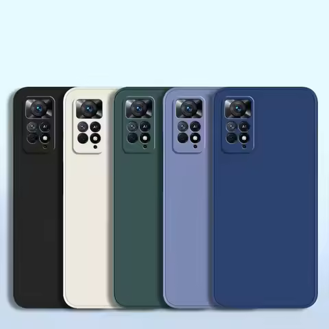 Case For Xiaomi Redmi Note 11 Case Redmi Note 11 Pro 5G Cover Note11 Note 11s 4G Protective Liquid S