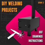 焊接項目計劃圖 Stove 3（DXF、PDF）