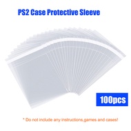 【Worldwide Delivery】 100pcs PS2 CD Game Case Resealable Sleeve OPP Plastic Bags Instruction Booklet 