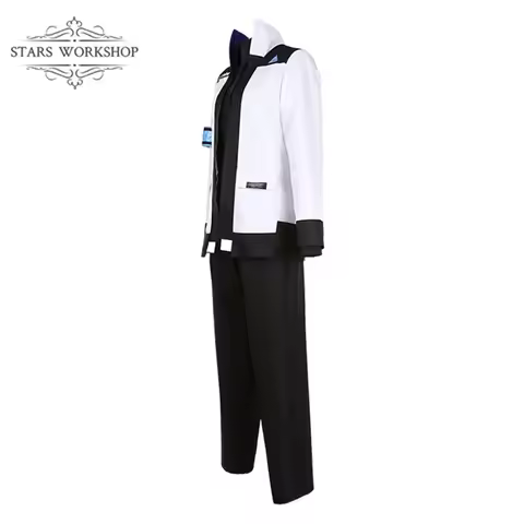 qq681Detroit:Become Human Connor RK900 Agent Uniform Men Women Jacket Coat T-Shirt Trousers Hallowee