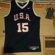 Nike Authentic Carmelo Anthony Dream team Jersey All Sewn 全刺繡落場版球衣 Knicks