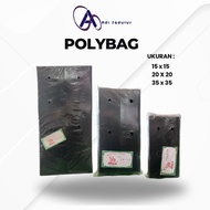 Plant POLYBAG – Contents 150 / 130 | Size 15x15 & 20x20 | Thick Hole Black Polybag
