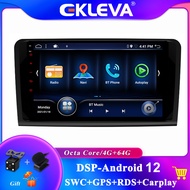EKLEVA 4G+64G DSP Carplay Car Multimedia Player Android 12 For Mercedes Benz 2005-2013 ML350 ML300 M