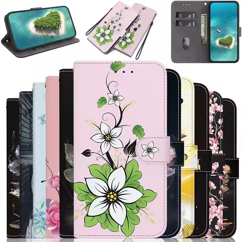 Stand Flip Wallet Case For Honor X60iX9B X9C X8B x8c X7C X6A X6B X7A X8A X9 5G x5 Plus Magnetic Flip