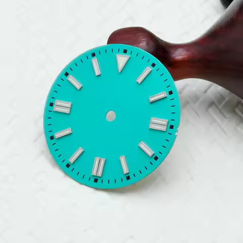 28.5mm Watch Dial NH35 Luminous Dial Fit for NH35 NH36 4R 8215 2824 Movement 3.0 Oclock Mechanical W