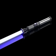 Luke RGB 16 Color Variable Metal Handle Lightsaber With Hitting Sound Effect FX Duel Lightsaber Meta