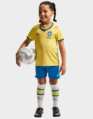 Nike Brazil 2026 Stadium Home Soccer Replica 3-Piece Kit Children's - Multi