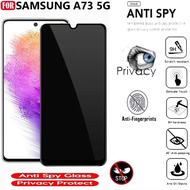 Tempered Glass Samsung A73 5G Anti Spy Anti Scratch Anti Privacy Glass