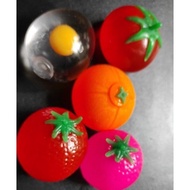 Everyday Squishy Anti Stress Ball Eggs, Oranges, Tomatoes &amp; Strawberr