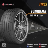 Yokohama Tire 245/45 R19 Advan Fleva V601