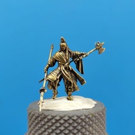 Brass Black Myth Goku Erlang God Yang Yang Erlang Xiansheng Zhenjun Statue Model Micro Landscape Lan