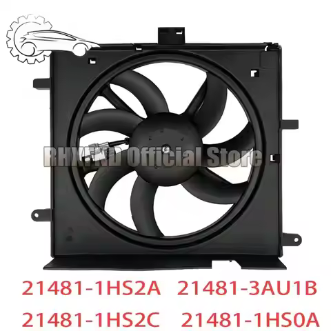 21481-1HS0A 21491-1HS2A 21481-3AU1B Electric Cooling Radiator Fan Assembly for NISSAN MARCH SUNNY N1