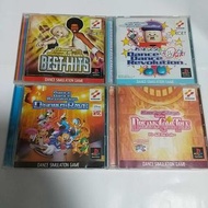 中古 原裝 日版 ps1 ps playstation game ddr dance dance revolution 跳舞機 跳舞game  best hits disney’s rave drea