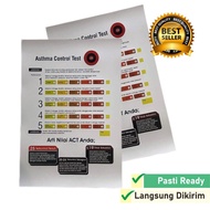 Asthma Control Test Poster, Asthma Test Control Poster, ACT Poster