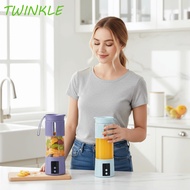 TWINKLE1 Electric Fresh Juice Cup, Portable Rechargeable Fruit Blender, Kitchen Mixer Fast Mixing Wi