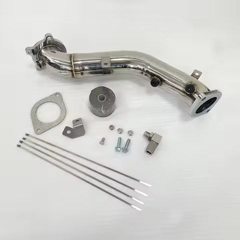 Automotive Exhaust Pipe Modification Car Modification Turbine Downspout 3-inch For Cadillac ATS 2.0T