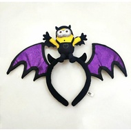 UNIVERSAL STUDIO JAPAN limited Minion Bat Headband Halloween wing purple