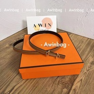 【Awinbag】Fashionable cowhide leather belt for women