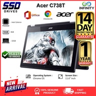 Acer Chromebook R 11/ Touch Screen/11.6-Inch HD/Intel Celeron N3150/4GB 16GB/Chrome OS/ Refurbished / ithub.com.my