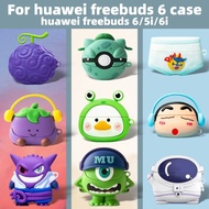 For Huawei freebuds 6/5i/6i case Shockproof Headphone Case Cover Huawei freebuds 6/5i/6i case Shockp