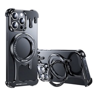 OATSBASF โลหะกรณีโทรศัพท์สำหรับไอโฟน16/15โปร/14โปร/14โปร/13โปร/13โปร/13กรอบกันกระแทกฝาครอบกันช