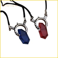 ARIN Trendy Dmc Easter 5 Dante Pendant Necklace Red Blue Gem Cosplay Necklaces