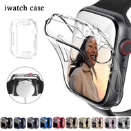 Electroplating TPU All-Inclusive Watch Case Suitable for iwatch789 Generation Apple Watch Protective