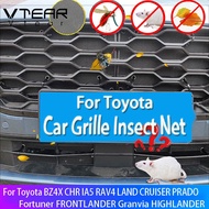 For Toyota CHR RAV4 LAND CRUISER PRADO Fortuner FRONTLANDER Granvia HIGHLANDER Car Grille Insect Net Exterior Radiator Body Protection Trim Cover Decoration Accessories