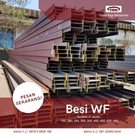 besi wf 100 150 200 250 300 400 450 500 600 panjang 6 meter 12 meter