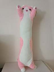 長版貓咪抱枕 貓咪娃娃 約50cm