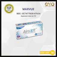 evo MAXVUE Airsoft SILICONE HYDROGEL CONTACT LENSES (6 pcs)