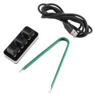 3 Kekunci Papan Kekunci Mini Tersuai Salin Tampal Potong Pilih Semua Masukkan Ctrl C V Untuk Pengatu