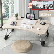 木纹折叠电脑桌简约家用学生卧室简约写字桌 Fortable Computer/Learning Table