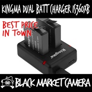 [BMC] KingMa IS360XB Dual Battery/Charger Kit BM054IS360XB-2B (For Insta360 ONE X Camera) *Not X2