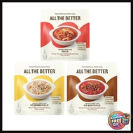 [ALL THE BETTER] High Protein Healthy Soup Chicken Breast Tomato Beef Goulash Low Calorie Diet Meal 