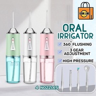Multifunctional Oral Irrigator Portable Water Flosser Powerful Dental Floss Teeth Water Jet Nozzle F