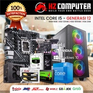 [READY] Pc Gaming - Intel Core i5 12400F - VGA 2GB - RAM 8GB DDR4 - SSD 120GB - READY To Use