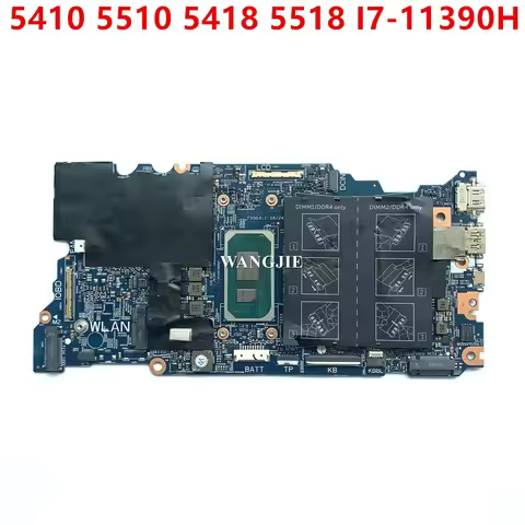 203067-1 Mainboard For Dell Inspiron 14 5410 5418 Laptop Motherboard CPU: I7-11390H CN-0C7MPR 0C7MPR