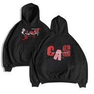Pullover Hoodie Your Lips Apocalypse CAS Black