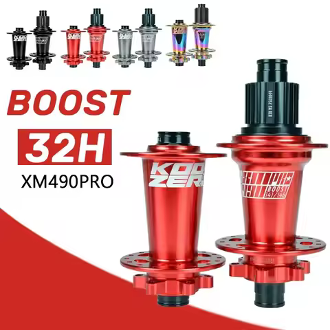 Koozer XM490 Pro Boost 32-Hole Hub 6 Pawls 72 Click Rear 12x148 Front 15x110 12v Micro Spline HG XD 