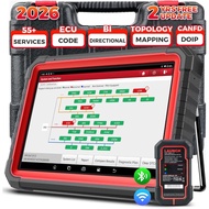 2026 LAUNCH X431 PRO3S+ V5.0 Elite Bluetooth Bi-Directional Scan Tool, HD Trucks Scan, OEM Topology 