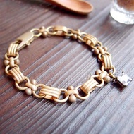 VIIART。天河。鋯石鑽黃銅手鍊