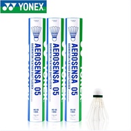 Yonex Aerosensa 05 Badminton Shuttlecocks - Official Tournament GOOSE DOWN Shuttlecock for BWF Super